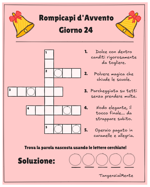 Avvento 2025: Giorno 24